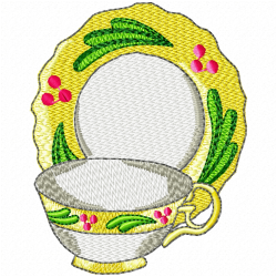 Mugs Embroidery Design 1 Mugs Embroidery Design 1